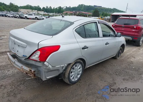 2012 Nissan Versa 1.6 S из США, поврежденный, VIN 3N1CN7AP4CL802631